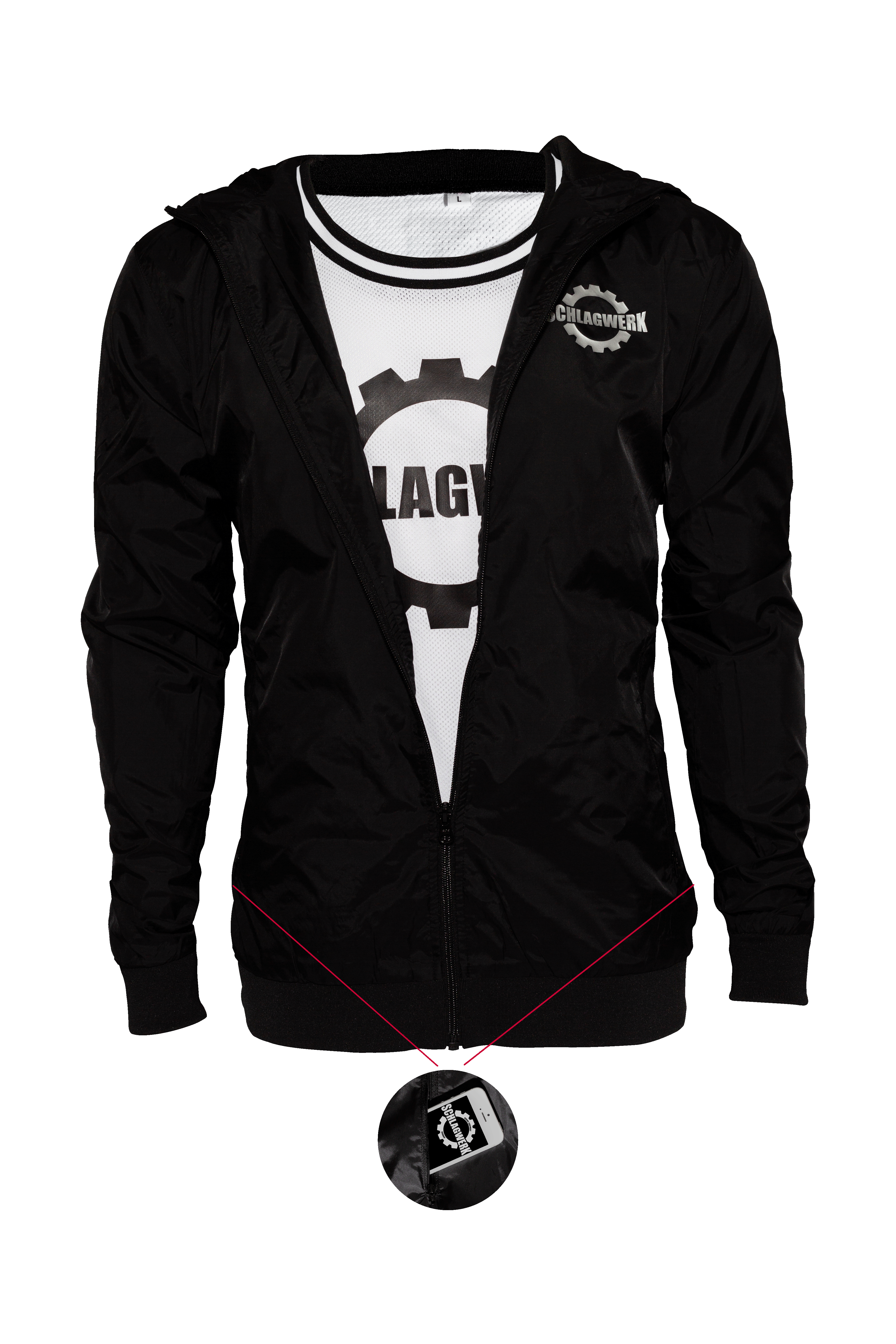 Winbreaker – Leicht, Wind- und Wasserabweisend