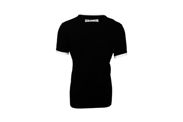T-Shirt – Schwarzes Basic Shirt aus 100% Baumwolle