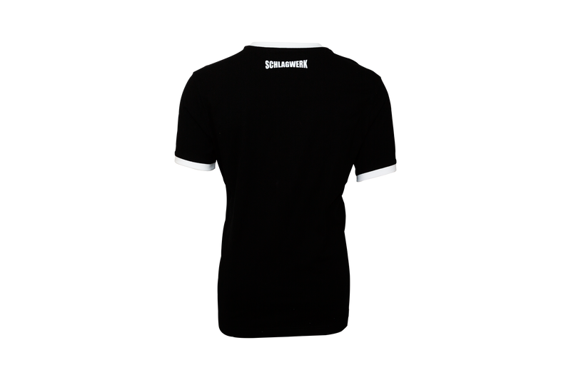 T-Shirt – Schwarzes Basic Shirt aus 100% Baumwolle